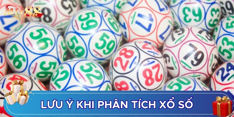 Lưu ý khi phân tích xổ số